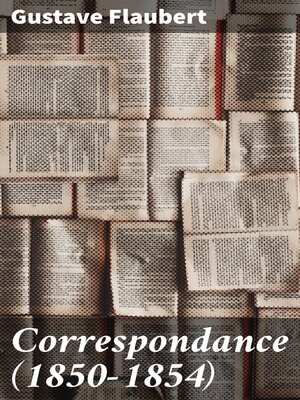 cover image of Correspondance  (1850-1854)
